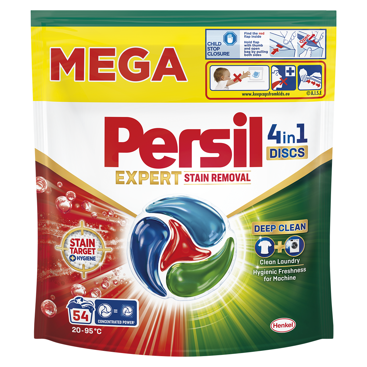 Persil Expert Stain Removal gélové kapsuly 54 ks
