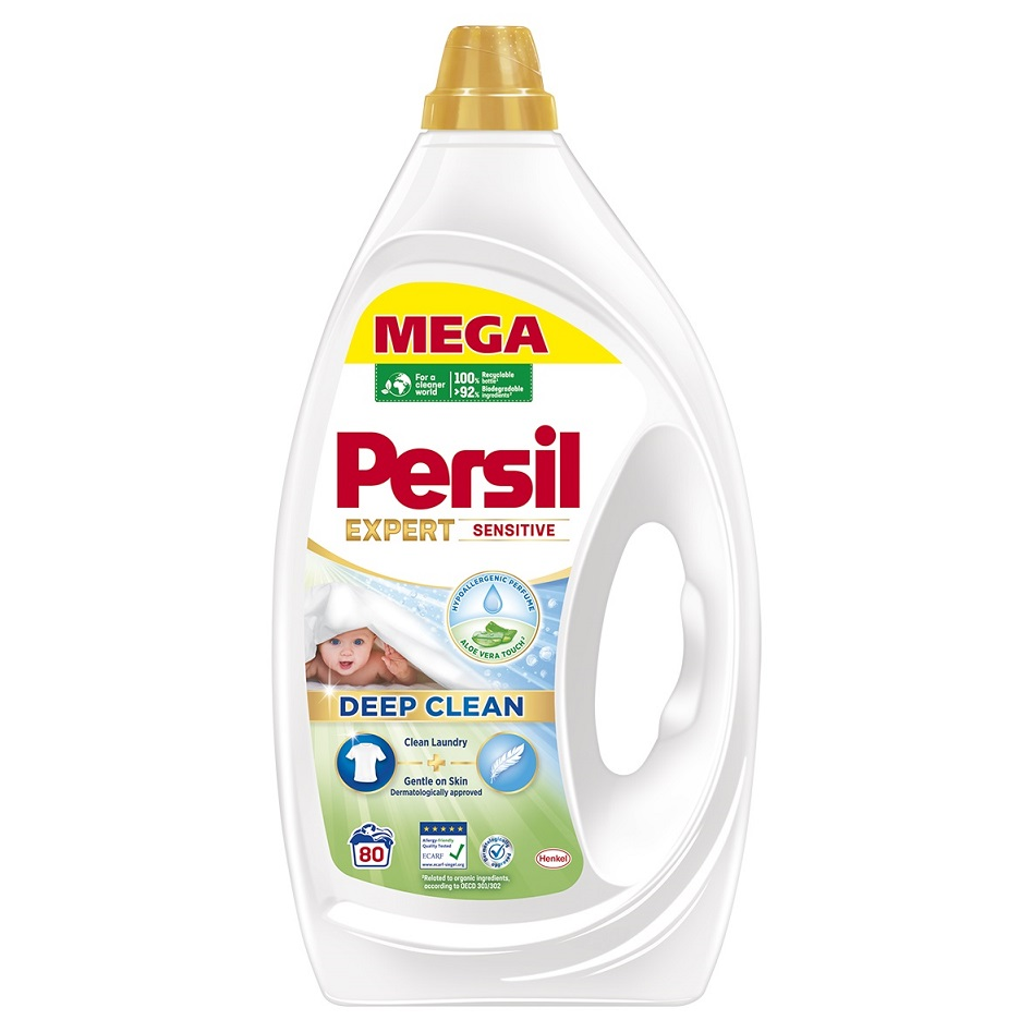 Persil Expert Sensitive prací gél (80 praní) 3,6 l