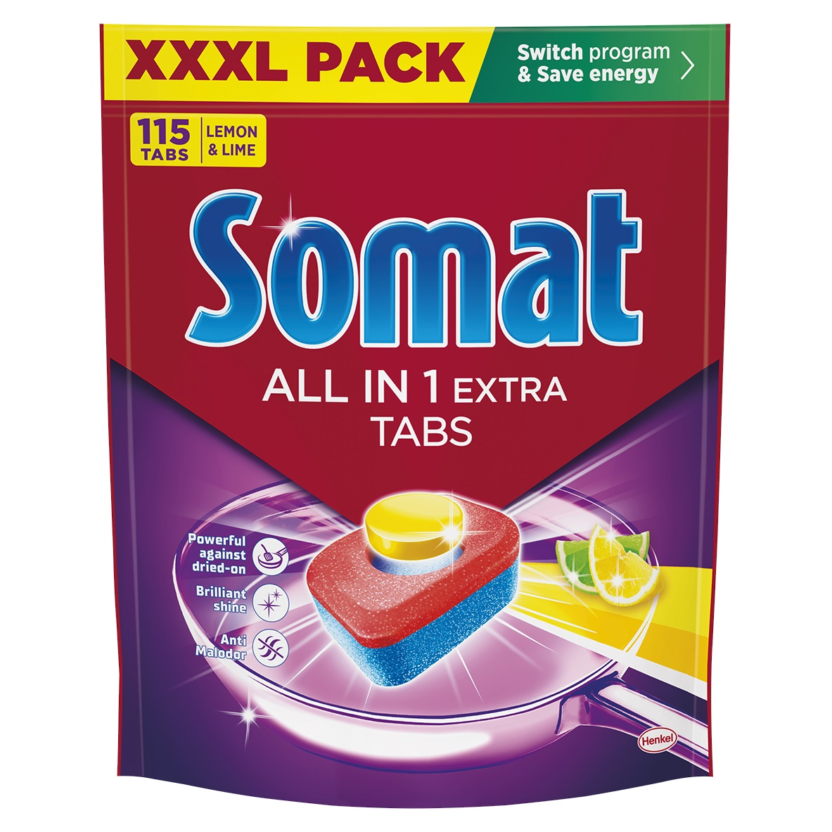 Somat All in 1 Extra tablety do umývačky 115 ks
