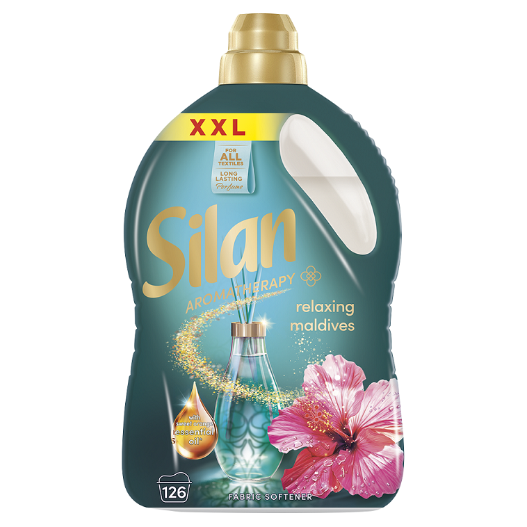 Silan Aromatherapy Maldives aviváž (126 praní) 2,772 l