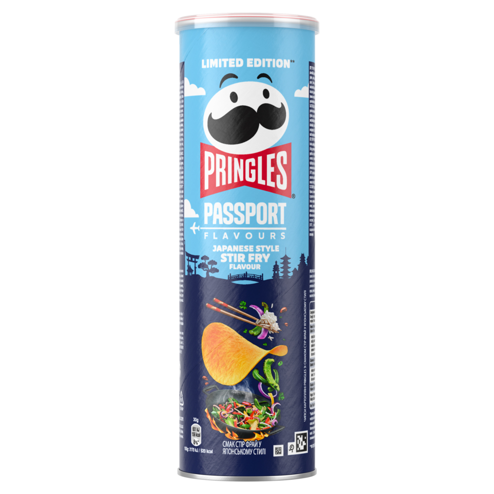 PRINGLES Zemiakové lupienky stir fry 165 g