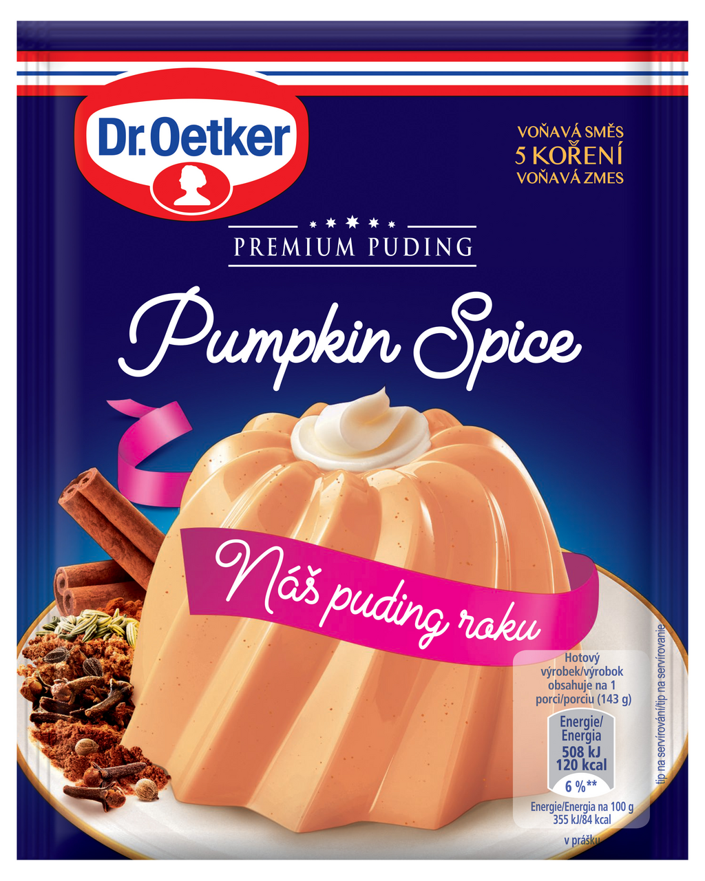 Dr. Oetker Premium Puding pumpkin spice 40 g