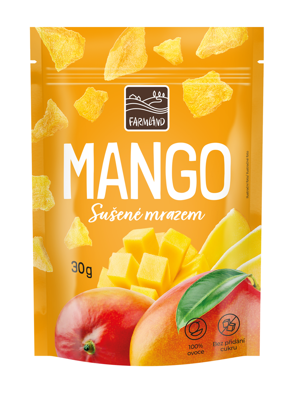 FARMLAND Lyofilizované mango 30 g