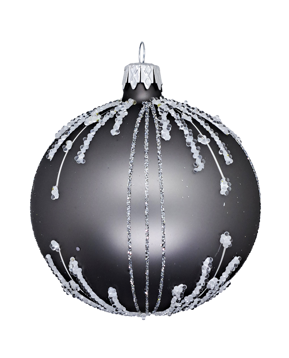 Tarrington House Ozdoby Pro 8 cm šedá 223381 4 ks