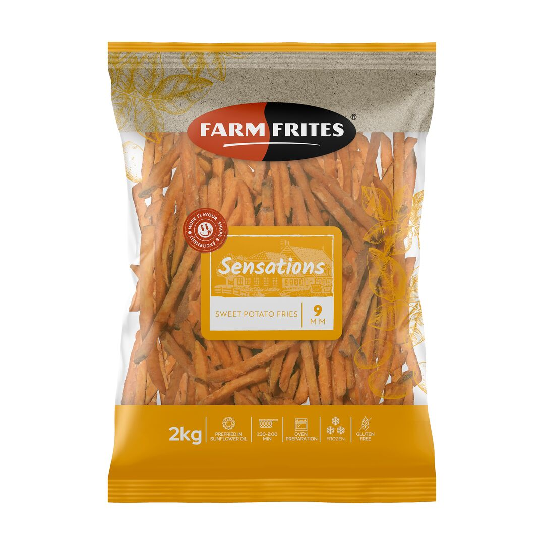 FARM FRITES Hranolky batátové mraz. 2 kg