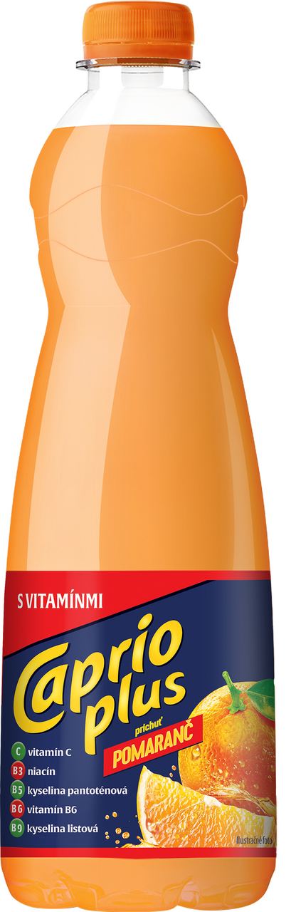 Caprio Plus Sirup s vitamínmi pomaranč 6 x 700 ml