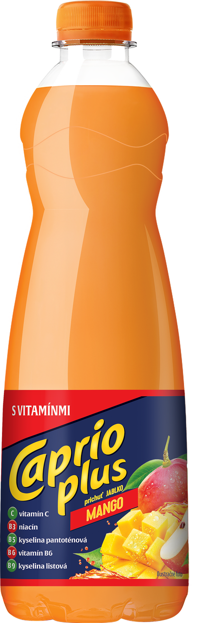 Caprio Plus Sirup s vitamínmi mango 6 x 700 ml