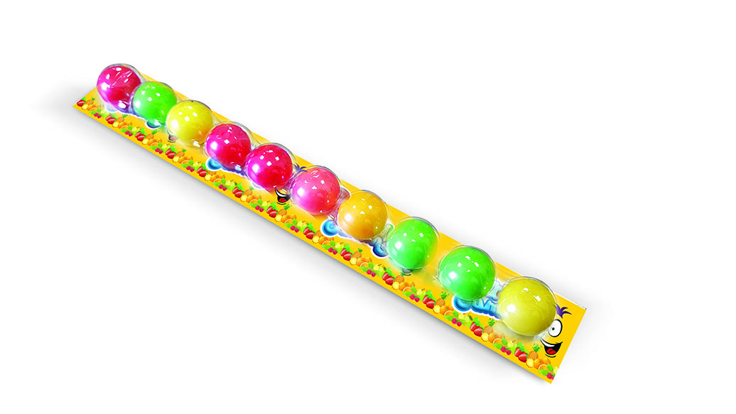 Crazy Gummy žuvačky (10 x 3 g) 30 g