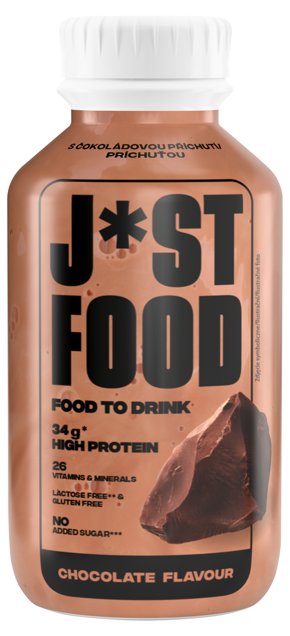 JUST FOOD Nápoj s príchuťou čokoláda chlad. 500 ml