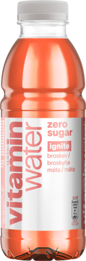 vitamin water Ignite 12 x 500 ml vratná PET fľaša