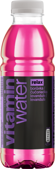 VITAMIN WATER Relax 12 x 500 ml vratná PET fľaša