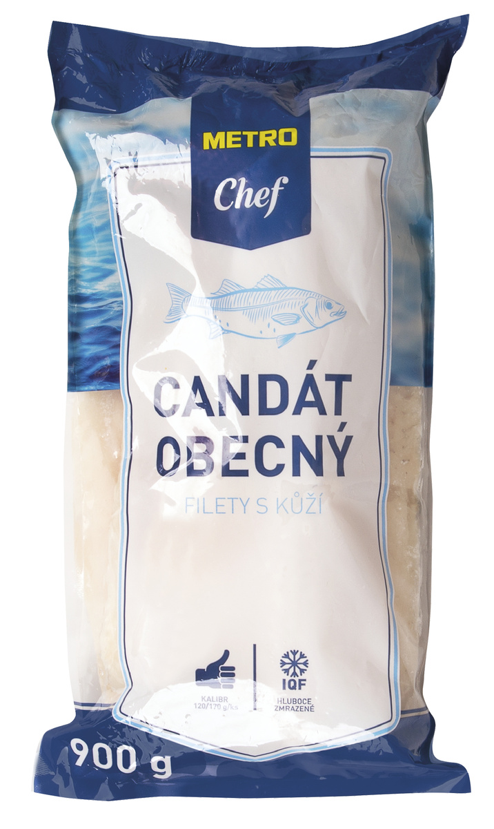 ZUBÁČ FILETY S KOŽOU 900G