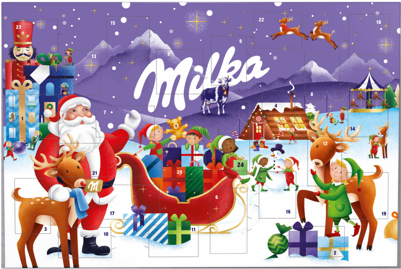 Milka Adventný kalendár 200 g