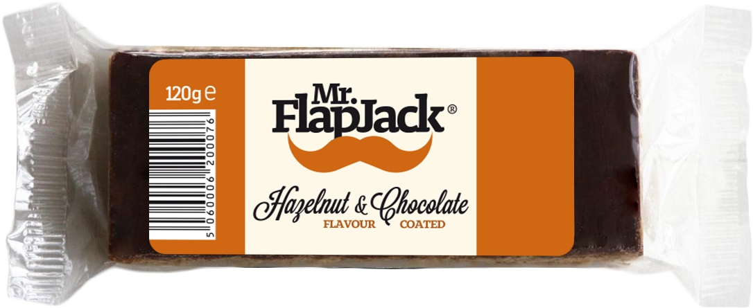 MR. FlapJack Tyčinka čokoláda a lieskový oriešok 120 g