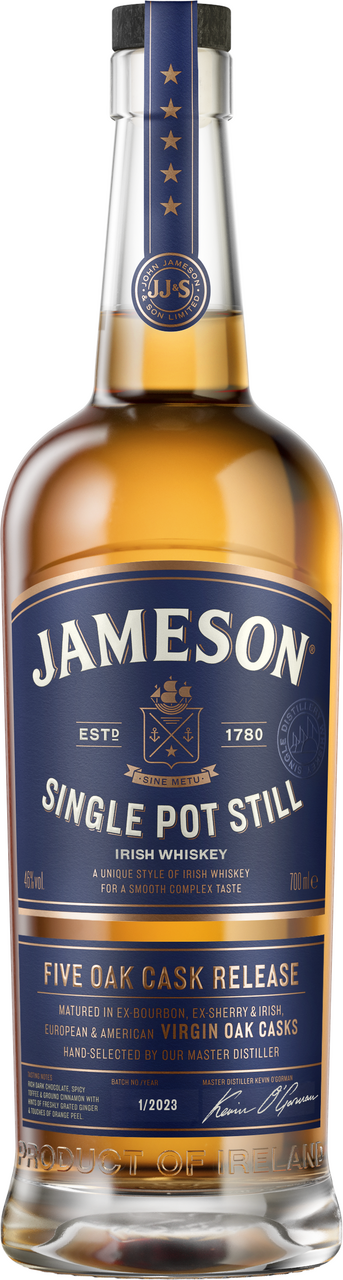 JAMESON Single Pot Still 46% 700 ml
