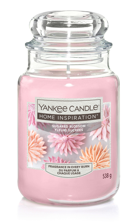 Yankee Candle Home Inspiration Sviečka kvet posypaný cukrom 538 g