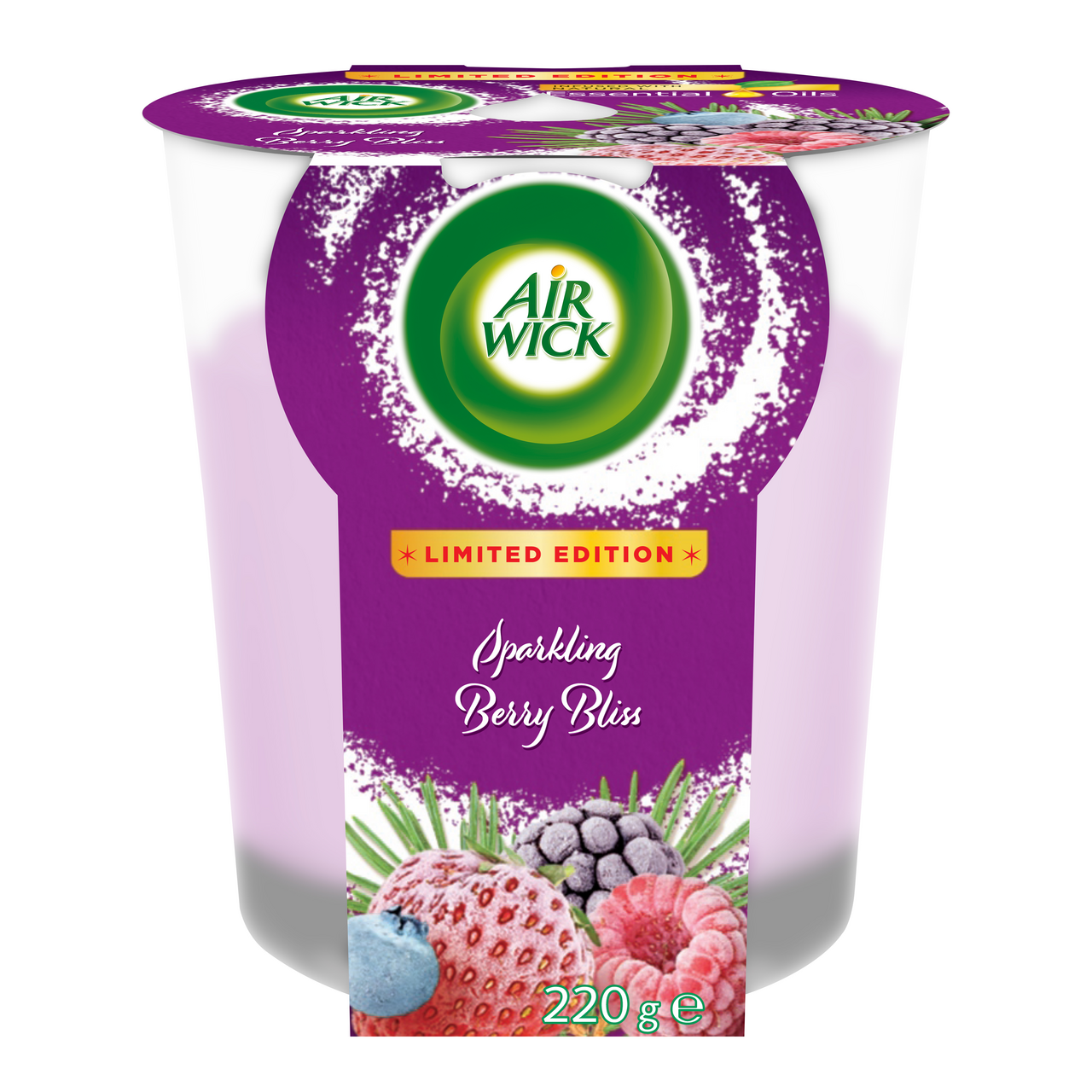Air Wick Zimné ovocie sviečka 220 g