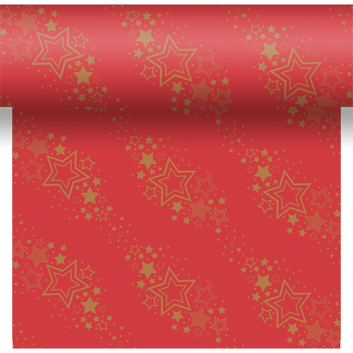 Duni Obrus v rolke Holy Star Red 0,4 x 4,8 m 1 ks