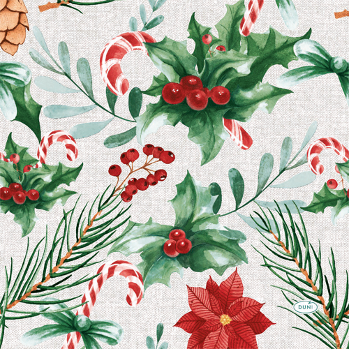 Duni Servítky Seasonal Delight 33 cm 20 ks