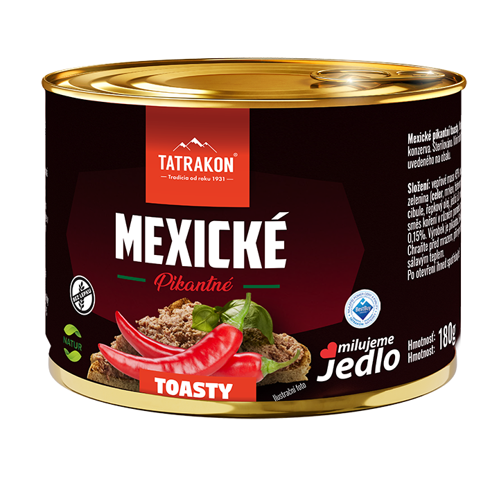 TATRAKON Mexické toasty 10 x 180 g