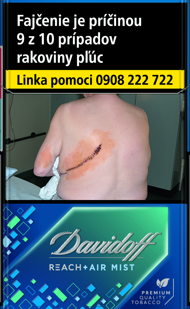 Davidoff Reach Air Mist box 20 ks KC 5,40 10 krab. kolok K tvrdé bal. VO cena