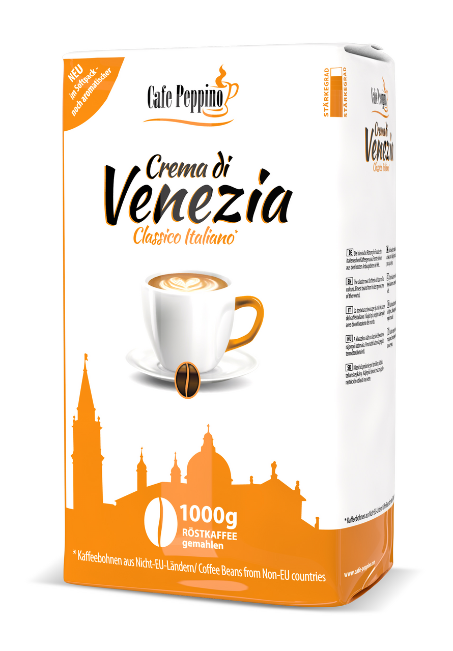 Café Peppino Venezia káva zrnková 1 kg