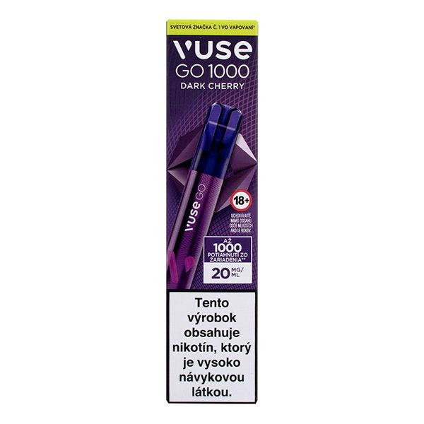 VUSE GO 1000 DARK CHERRY