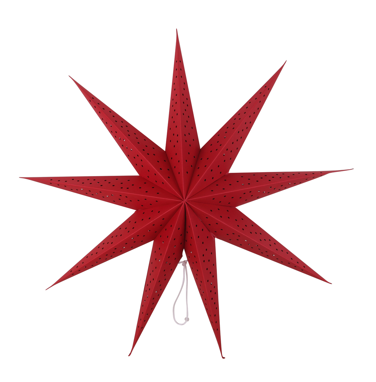 Tarrington House Hviezda 20 LED 70 cm papier červená 1 ks 