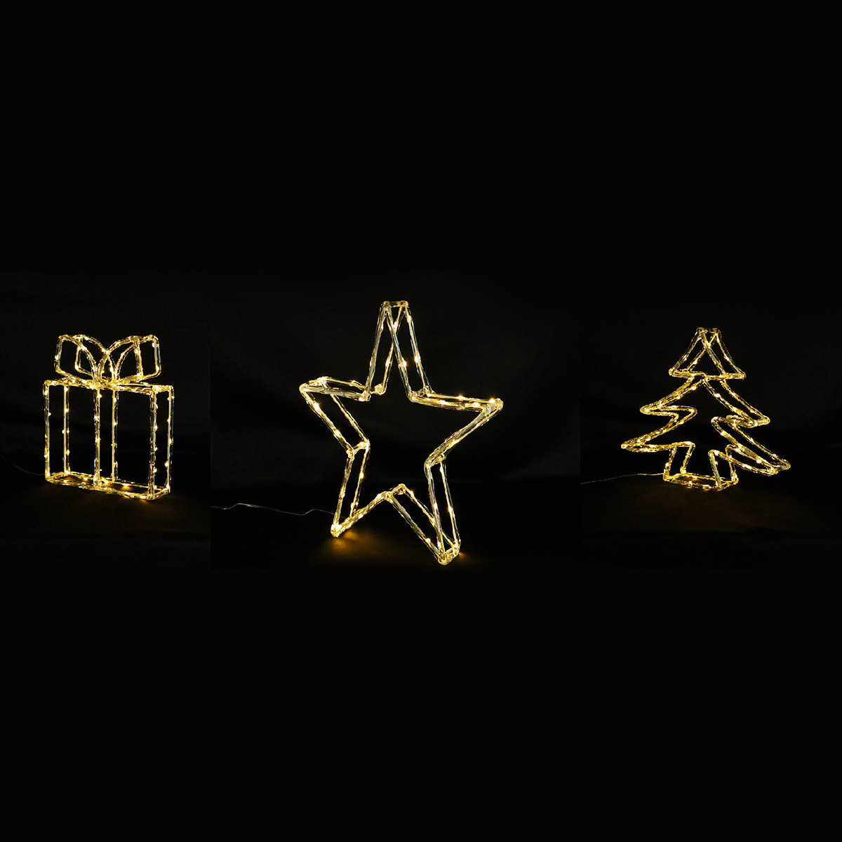 Tarrington House Dekorácia 80 LED 30 cm akryl 1 ks 