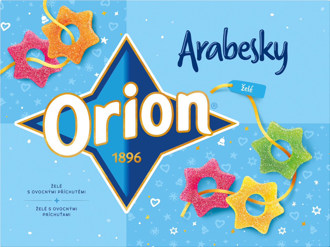 Orion Arabesky želé 180 g