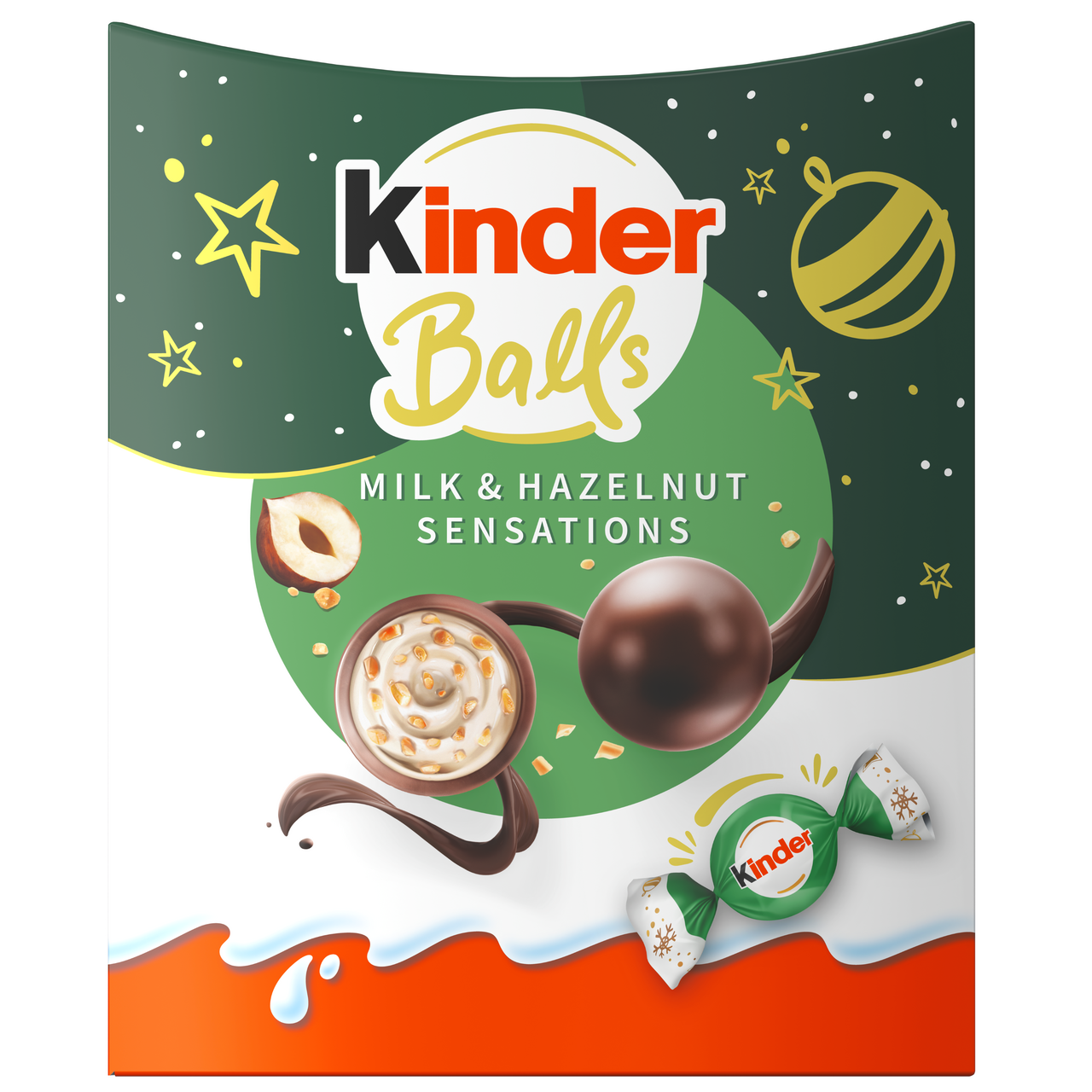 kinder Guľôčky milk & hazelnut 90 g