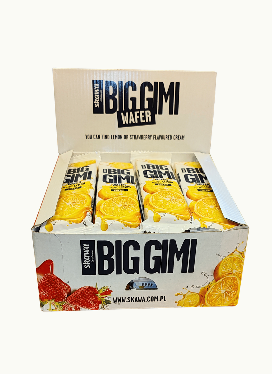 BIG GIMI Oblátky citrónové 24 x 34 g