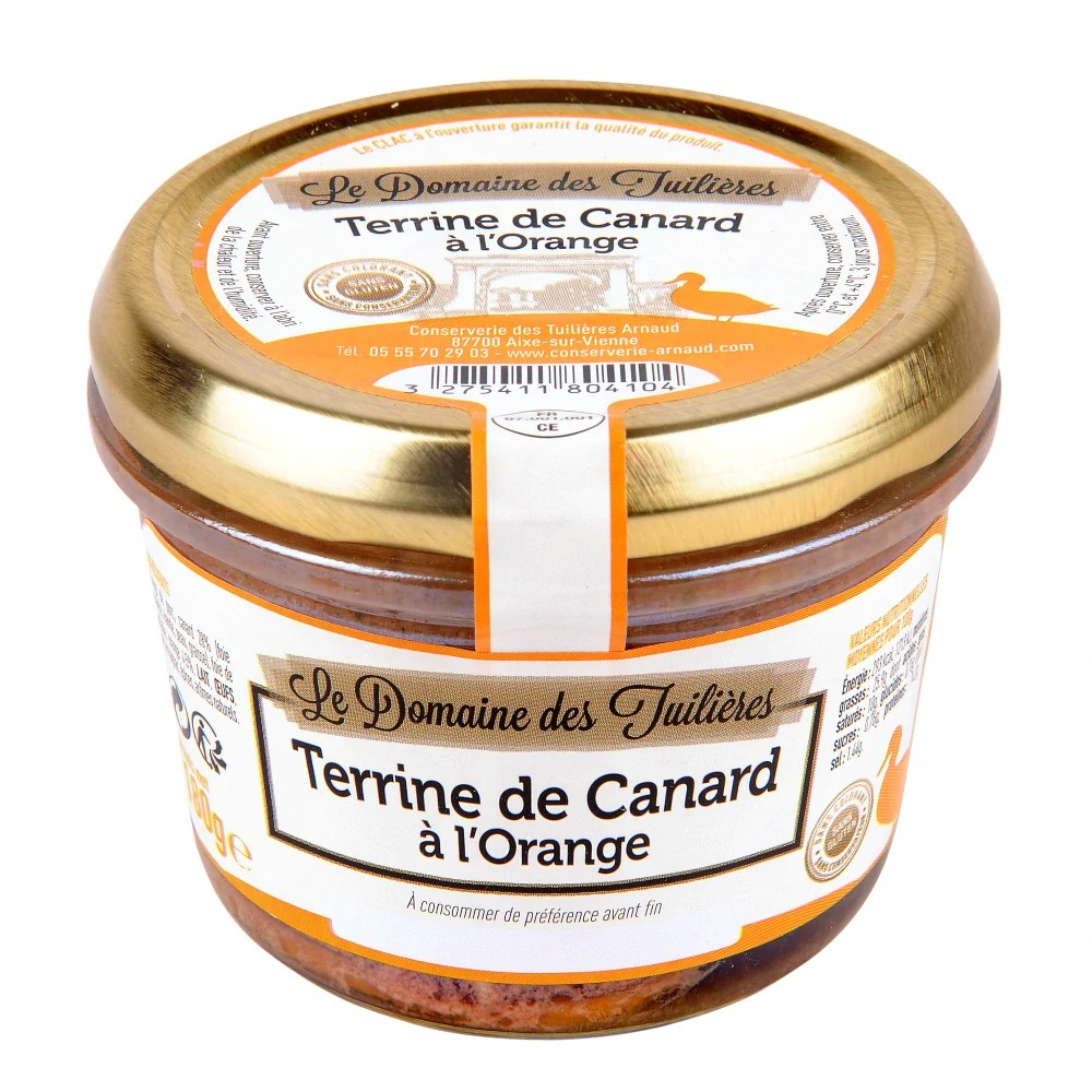 Kačacia terina s pomarančom 180 g