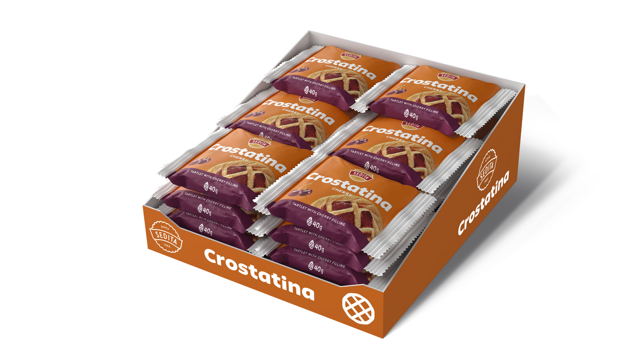 SEDITA Crostatina čerešňa 24 x 40 g