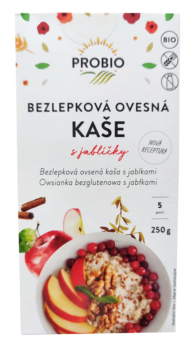 PROBIO BIO KAŠA.OVS.JABL..250g