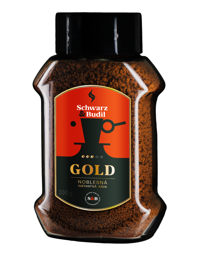 Schwarz & Budil Gold káva instantná 200 g