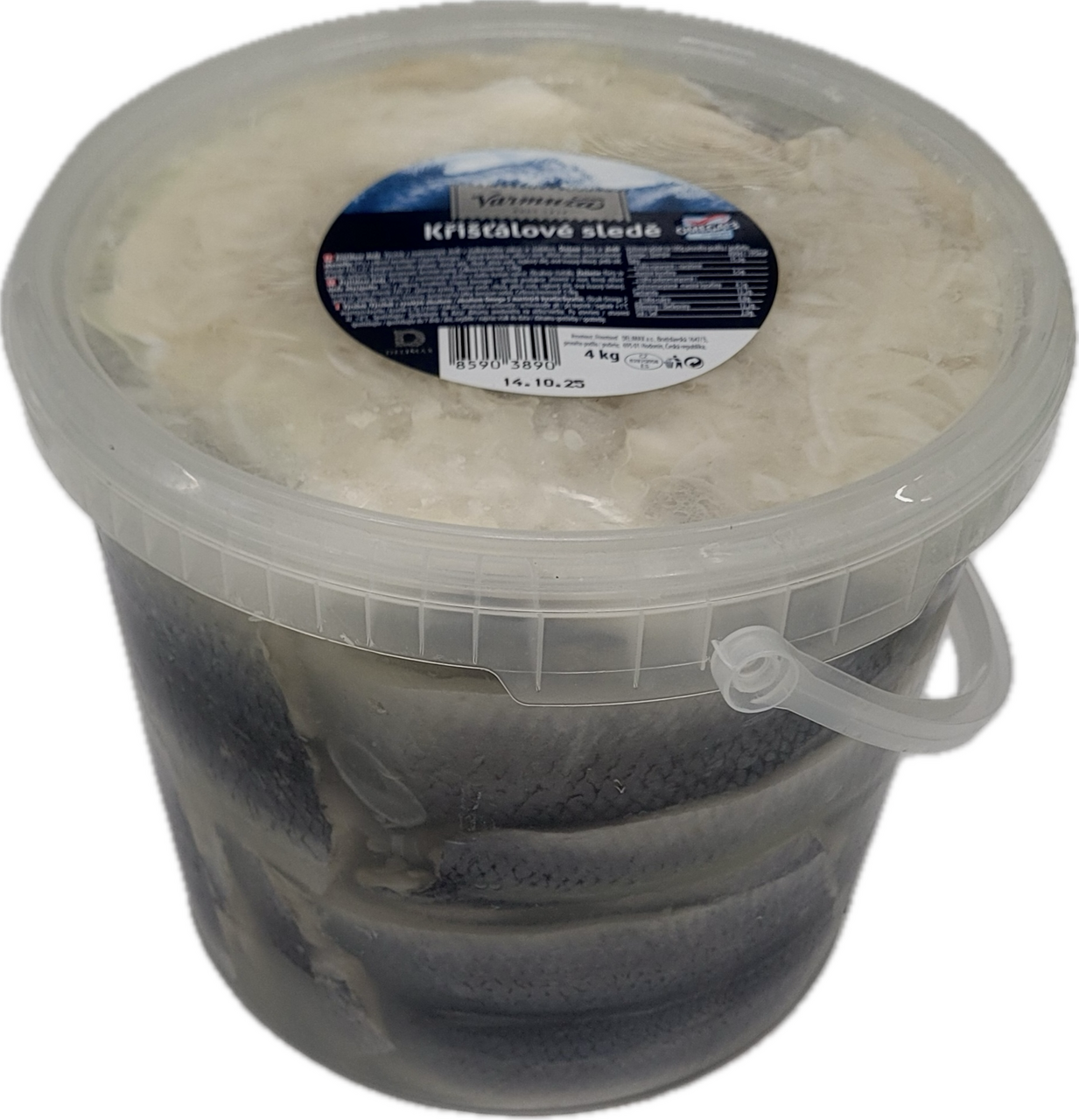 Varmuža Krištálové slede (pevný podiel 4 kg) chlad. 5 kg