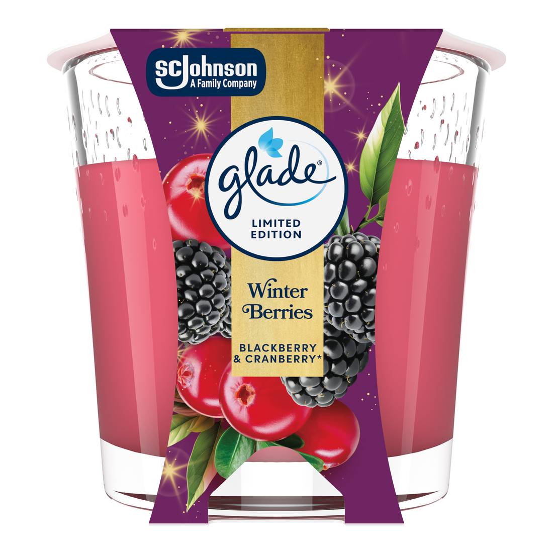 glade Winter Berries sviečka 112 g