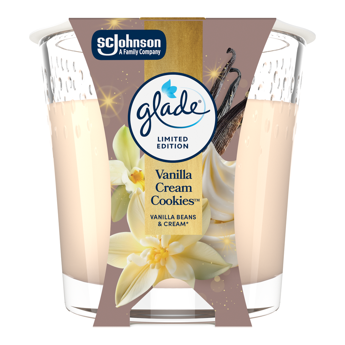 glade Cream Cookies sviečka 112 g
