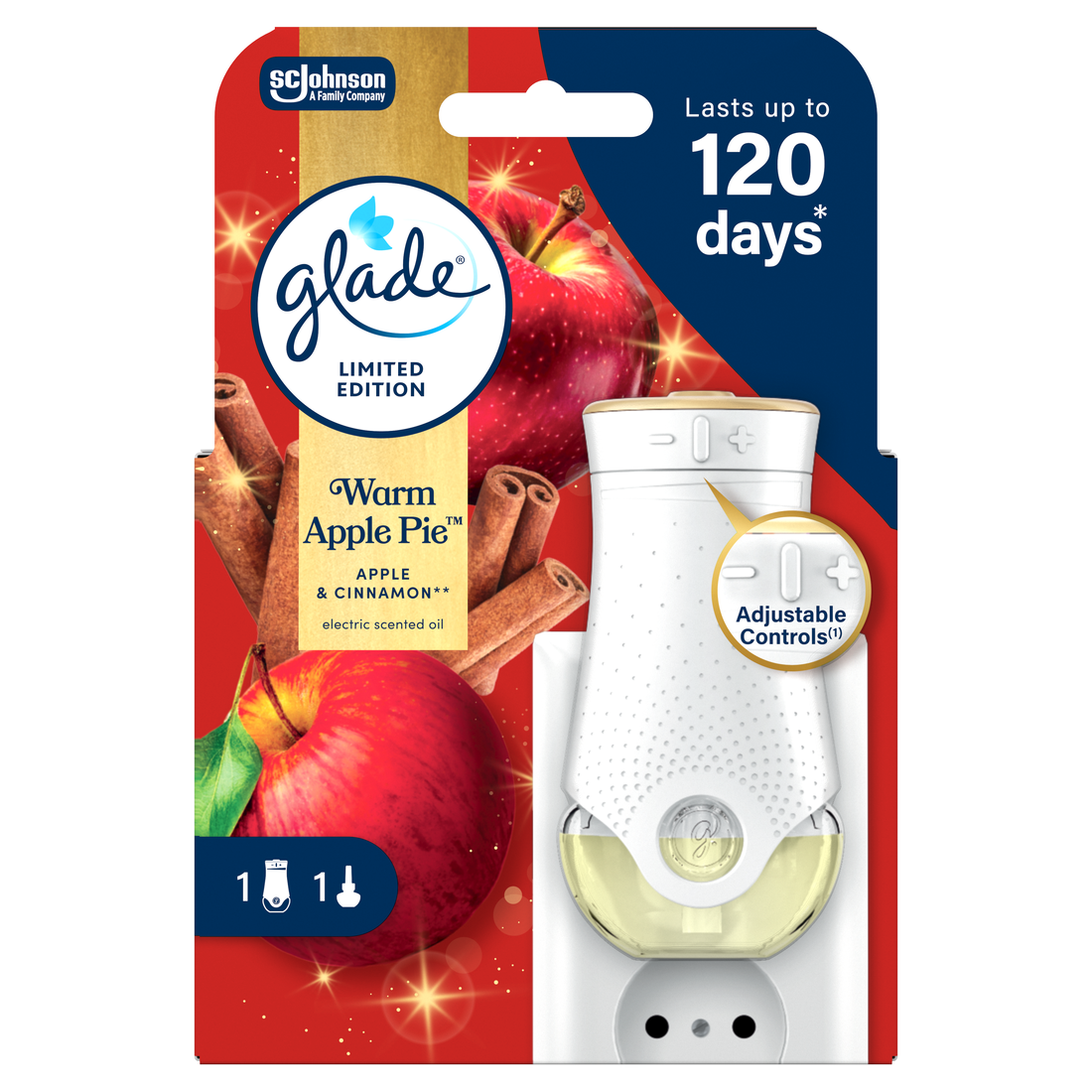 glade Apple Pie elektrický prístroj a náhr. náplň 20 ml