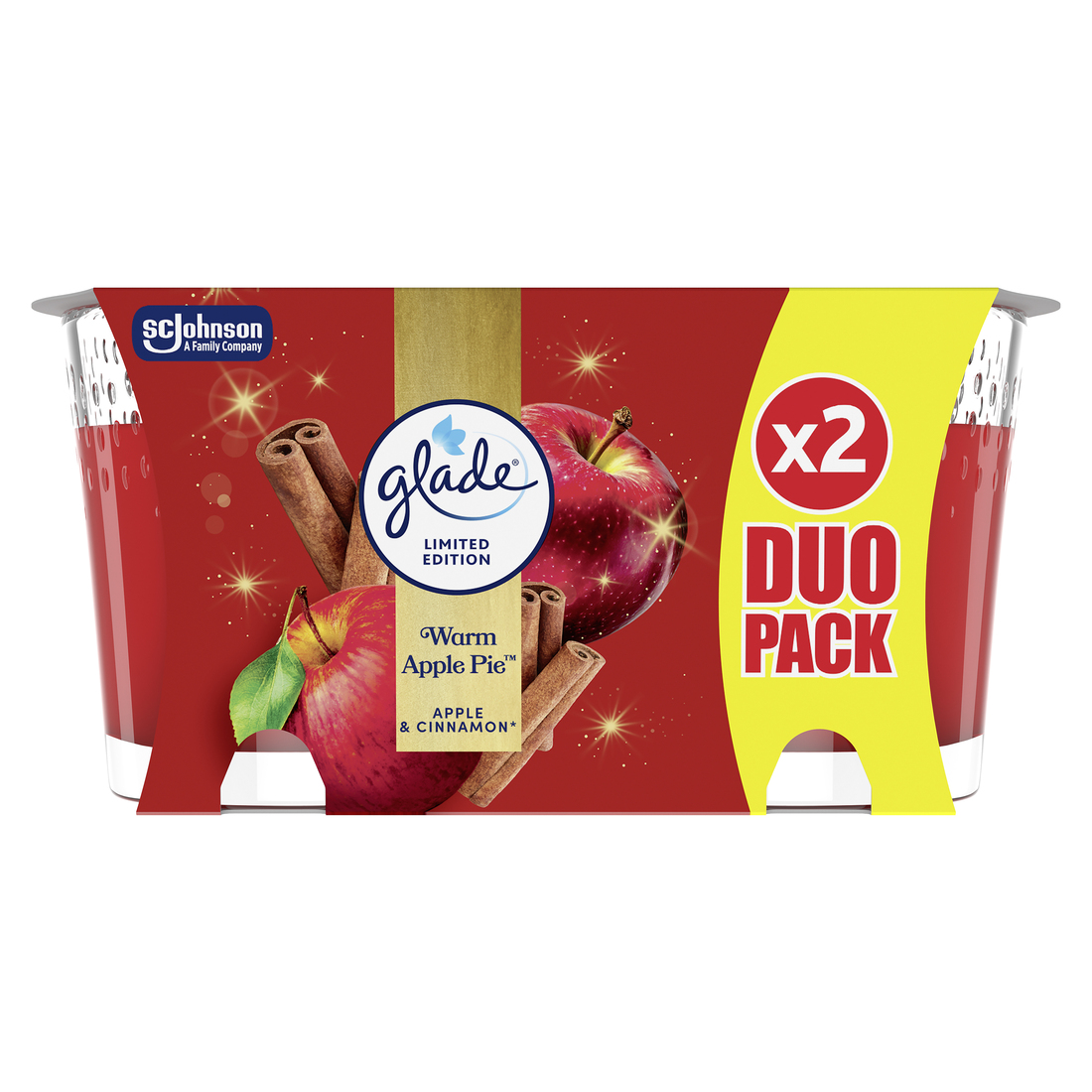 glade Apple Pie sviečka 2 x 112 g