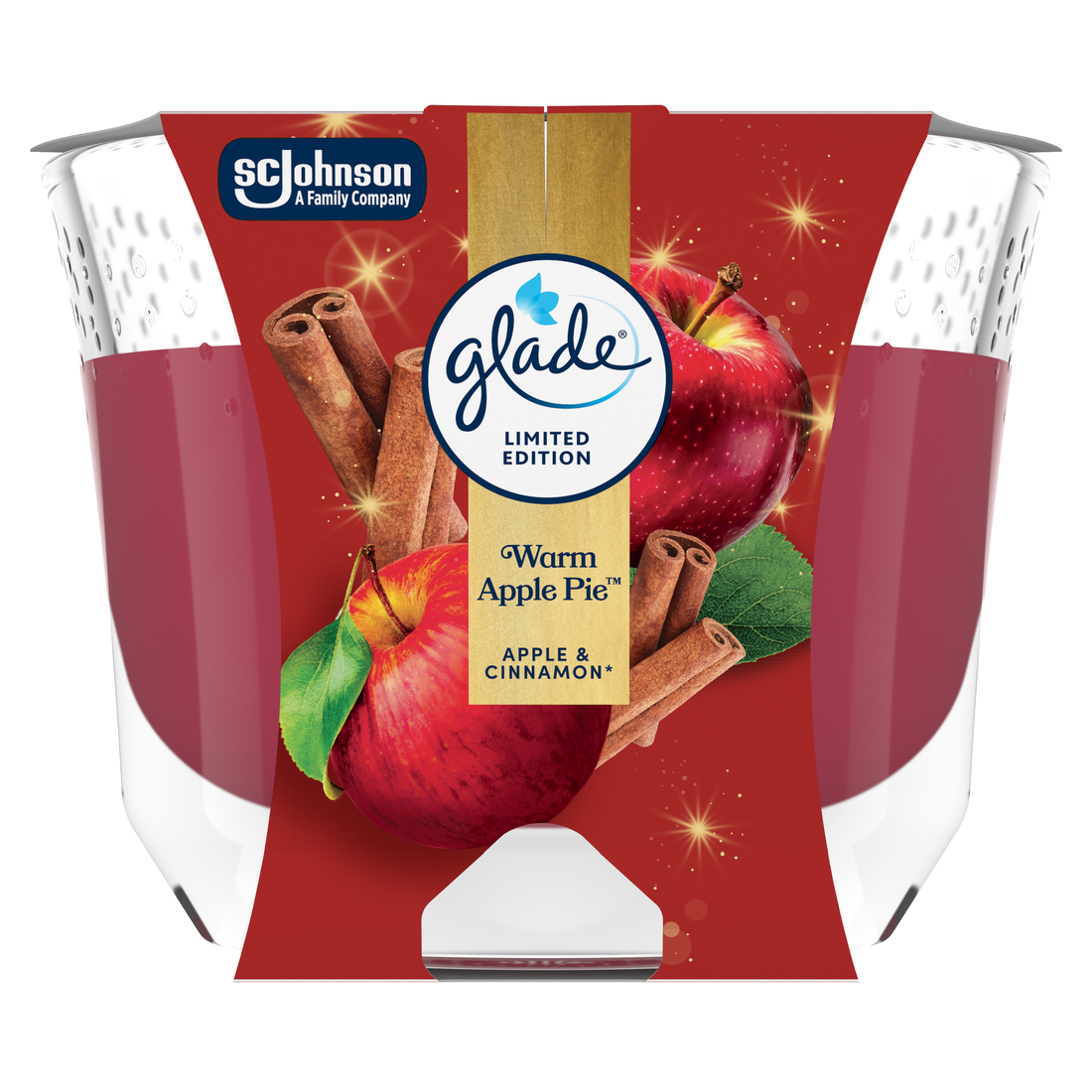 glade Apple Pie sviečka 204 g