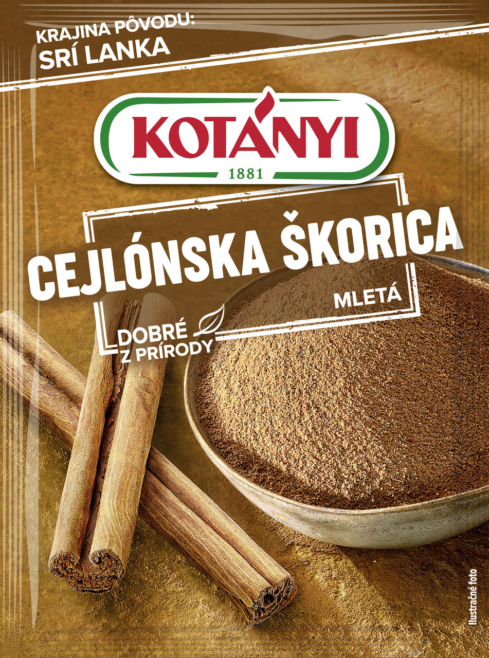 KOTÁNYI Cejlónska škorica mletá 5 x 15 g