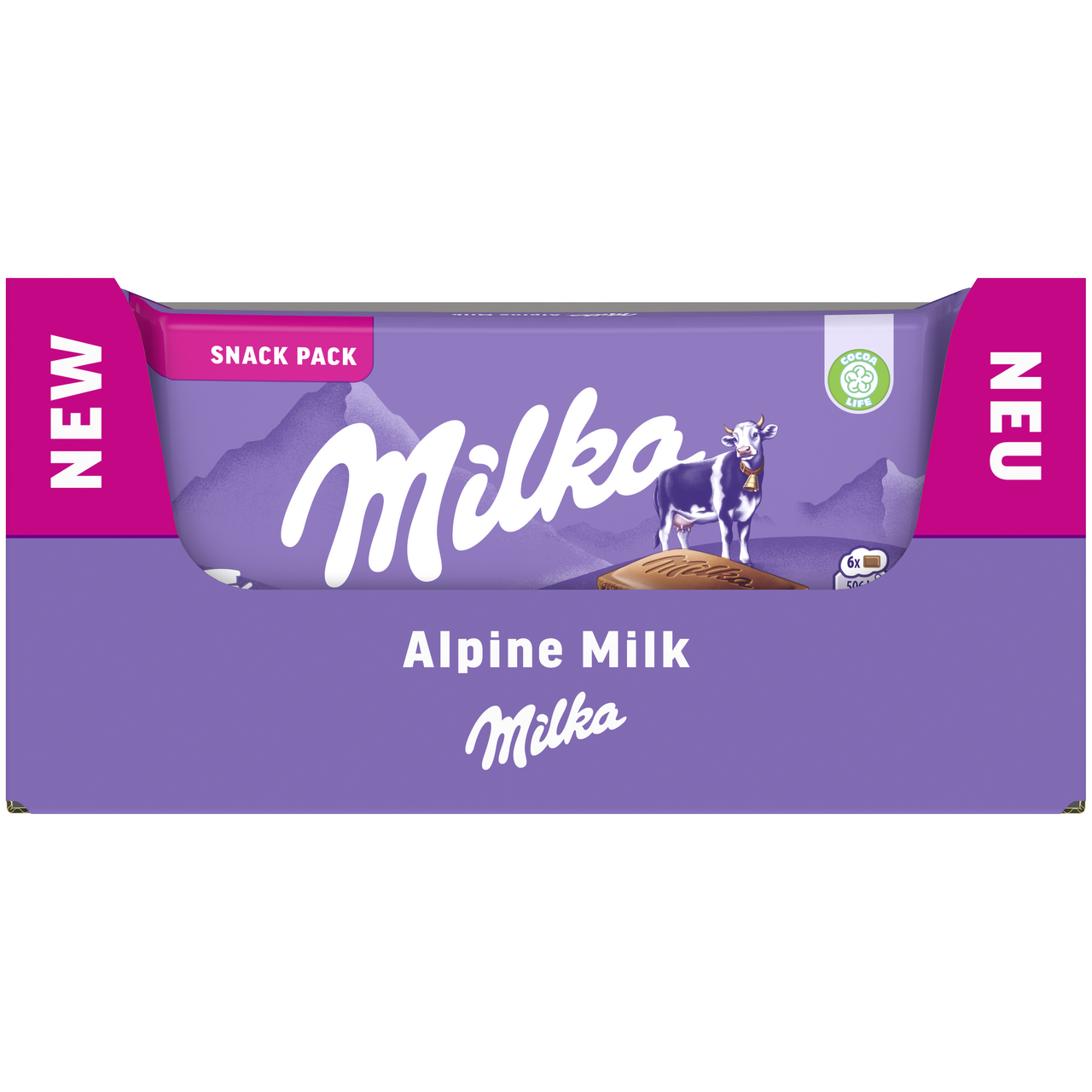 Milka Tabuľková čokoláda mliečna 19 x 45 g