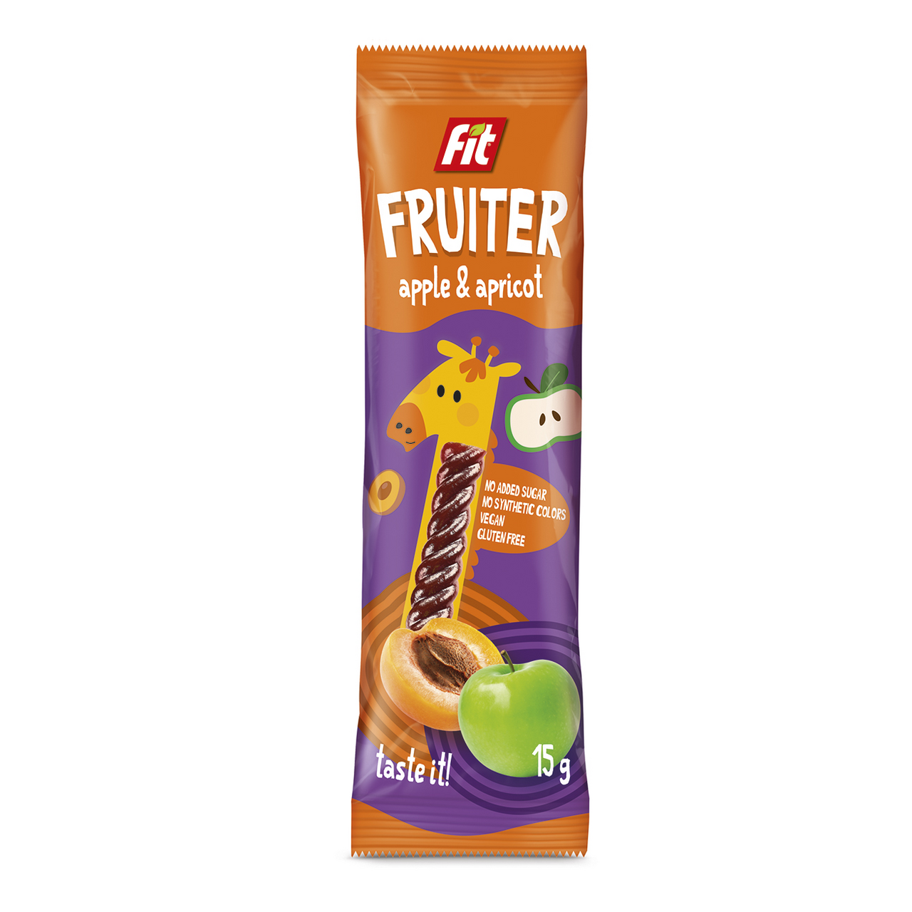 Fit Fruiter jablko a marhuľa 15 g