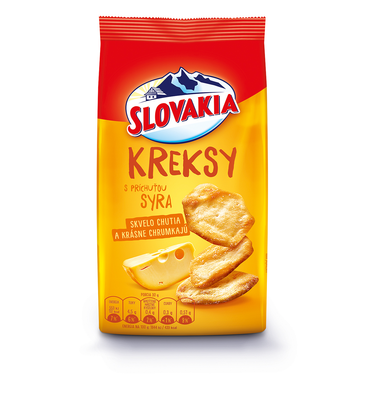 SLOVAKIA Kreksy s príchuťou syr 90 g