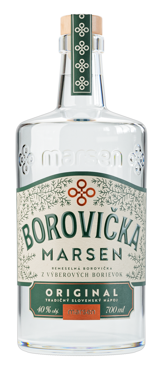 Marsen Borovička Originál 40% 700 ml