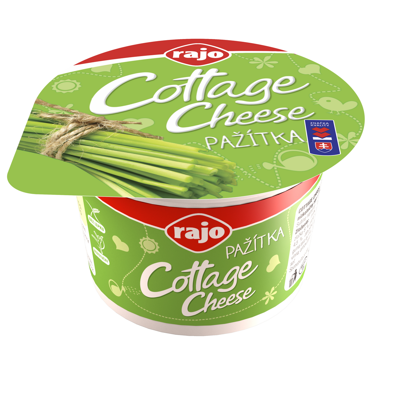 rajo Cottage Cheese pažítka chlad. 180 g