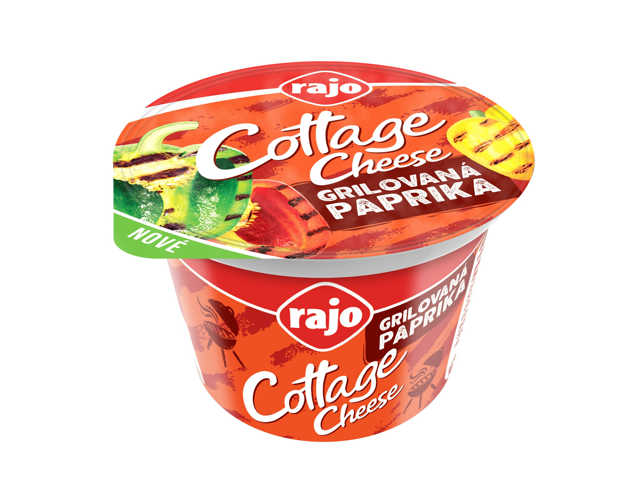 rajo Cottage Cheese grilovaná paprika chlad. 180 g