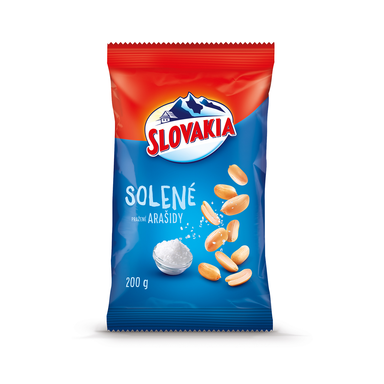 SLOVAKIA Arašidy solené 200 g